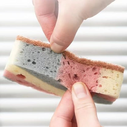 5-Pack Cleaning Sponges for Washing Dishes, Plates and Pans in The Kitchen
