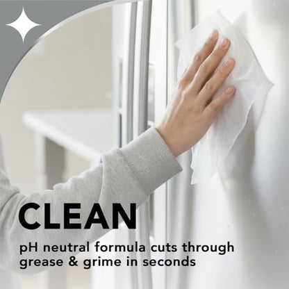 Weiman Stainless Steel Cleaner & Polish Kit, 2 Wipes & Cloth, Anti-Fingerprint, Removes Grease, Water Spots, Streaks & Residue, Polishing Cleaner Safe for Appliances, Chrome, Sinks & Grill Exteriors - size: 30 Count (Pack of 2)