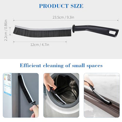 WWOYEP 3PCS Hard Bristle Crevice Cleaning Brush, Gap Cleaning Brush, Specially Used for Dead Corners in Bathrooms, Kitchens, Ceramic Tiles, and Window Grooves