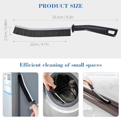 6PCS Hard Bristle Crevice Cleaning Brush, Hard-bristled Crevice Brush, Gap Cleaning Brush, Specially Used for Dead Corners in Bathrooms, Kitchens, Ceramic Tiles, and Window Grooves
