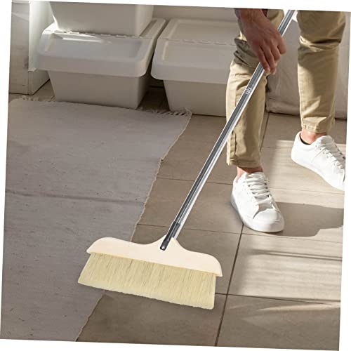 Long Handle Soft Bristle Broom for Efficient Sweeping Detachable Design for Easy Storage Household Cleaning Tool for Dust and Dirt Removal