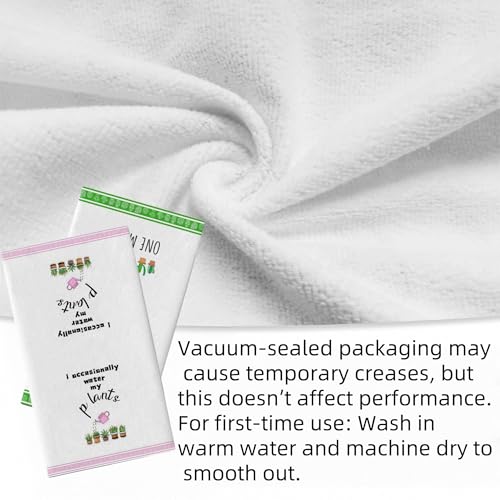 Funny Plant Lover Kitchen Towels (18x26 Inch) - Succulent & Cactus Themed Gifts for Women, Housewarming,Birthday Gifts for Mom, Best Friend, Plant Lady - color: Funny Plant
