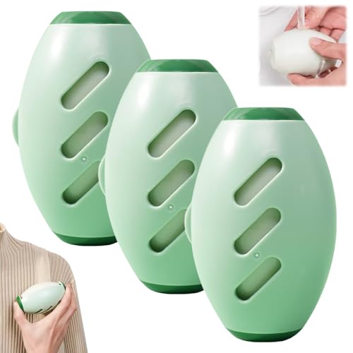 Washable Lint Roll, 2025 Upgraded Washable Sticky Roll, Sticky, Portable, for Removing Pet Hair, Portable Home Travel Lint Roll for Clothes, Beds (Green-3PCS) - color: Green-3pcs