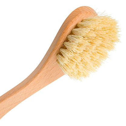 Redecker Dish Brush, Tampico Fiber, Curved Handle – Precision Head for Everyday Cleaning, Made in Germany - size: Single Unit, 9-1/4-Inches