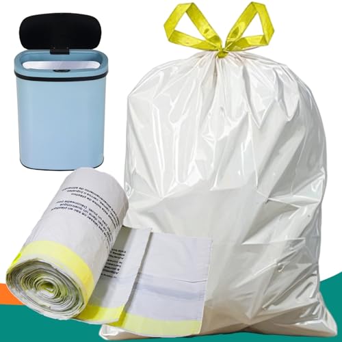 Large Trash Bags, Big Tall heavy duty 21 Gallon/ 50-90 Liter Drawstring Trash Bags, Easy-Dispense Leaf Roll, tear-free design, Extra-Strong Unscented 30 Count for Kitchen & Household & Commercial. - style: 21 Gallon 30 Count