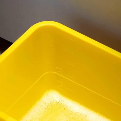 Rubbermaid Commercial Products Glass Cleaning Bucket with Lid, Mop Bucket - style: Bucket + Lid