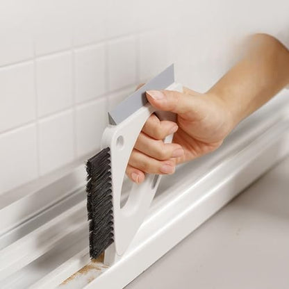 Crevice Cleaning Brush for Narrow Gaps, Multipurpose Detail Cleaning Tool for Bathroom Tile, Kitchen Sink, Toilet and Corners