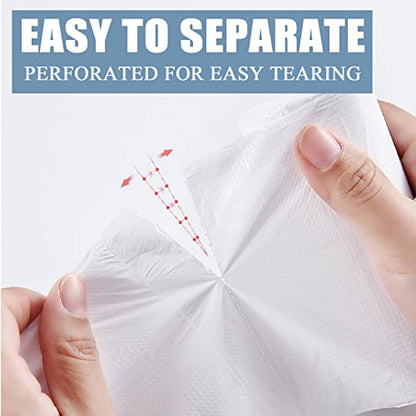 Beneval 4 Gallon Small Trash Bags, 250 Count, Unscented, Transparent, Durable, Ideal for Bathroom, Kitchen, Office, Bedroom - style: 4 Gallon-250 Count