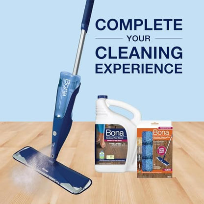 Bona Hardwood Floor Cleaner Spray Mop Cartridge - 34 fl oz - Unscented - Refillable - Residue-Free Floor Cleaning Solution for Bona Spray Mops for Wood Floors - size: 34 Fl Oz (Pack of 1)