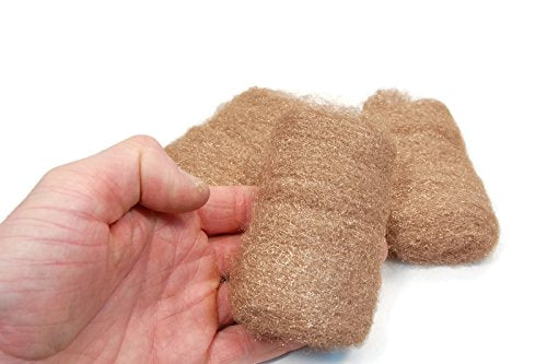 Rogue River Tools Bronze Wool Pads (3pc) - Fine - style: Fine