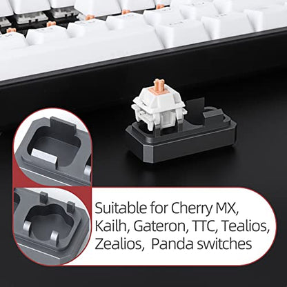 RUNJRX Keyboard Lube Kit with Switch Opener Tweezers for Custom Keyboard, Keyboard Lube Tools - style: Lube Kit-A