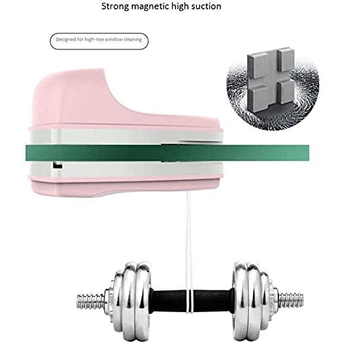 Double-Sided Magnetic Glass Wiper Cleaner Magnetic Force for Double Glazed，Magnetic Window Cleaner Wiper Glass Washing Cleaning Tool Brush (Color : 15-24mm) - color: 15-24mm