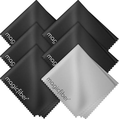 MagicFiber Microfiber Cleaning Cloth, 6 Pack - Premium Cloth for Glasses, Lens, Screens & More - size: 6 PACK