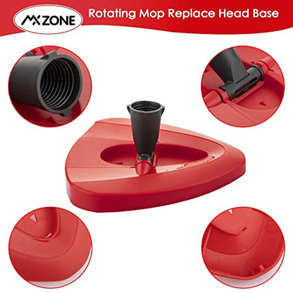 Spin Mop Head Replacement Base Head Compatible with O Cedar Spinning Mop Replace Head Cover Plastic Base Case Disc Accessories Part, 1 Pack, Not Fit RinseClean - size: 1pc 1-Tank Base