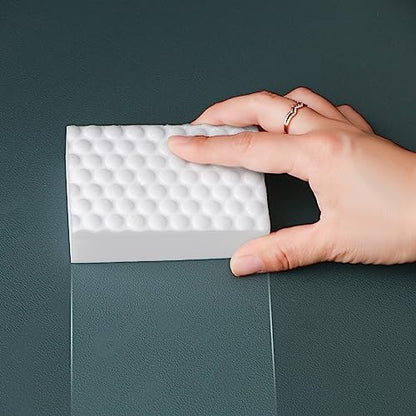 Magic Sponges Eraser,10 Pack Melamine Sponge in Bulk,2X Density,Long Lasting,Cleaning Sponge for Kitchen, Bathroom,Bathtub, Sink,Furniture, Wall Cleaner (White, 3.93x2.76x0.98in) - color: White, size: 3.93x2.76x0.98in