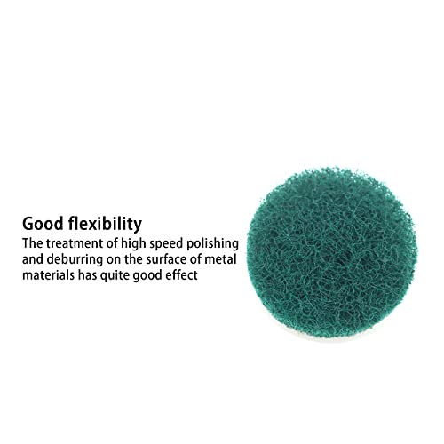Heavy Duty Scour Pads, Non-Scratch Scrub Sponges, ULIFESTAR 5PCS Dish Scrubber Scouring Pads, Dual-Sided Reusable Household Scrub Pads for Dishes,Dish Cleaning Tool,Kitchen Scrubbers & Metal Grills - size: 50mm/2''Green 180-240grits