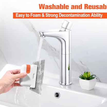 9Pcs Window Track Cleaner Set,Groove Cleaning Brush Tools,Window Sill Gap Track Cleaning Tools,Multifunctional Gap Scrub Brush,Magic Window Track Cleaner for Household Use, Kitchen
