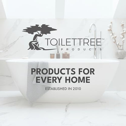 ToiletTree Products Toilet Brush with Lid (White 2 Pack) - style: White 2 Pack