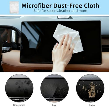 TICARVE Car Interior Detailing Cleaning Kit-10Pcs Car Screen Cleaner,Clean Gel, Detailing Brush, Cleaning Tools for Car, Keyboard and Interior Cleaning - color: 10PCS-clean set