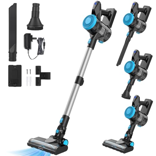HAUSMEISTER Voltvac Lite Cordless Vacuum Cleaner for Home Pet Hair, Portable Handheld Rechargeable Vacuum (Black) - color: Black