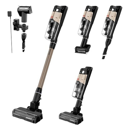 Bissell PowerClean FurGuard Self-Standing Cordless Vacuum w/Self-Cleaning Brush Roll, Wall Mount, Upholstery Tool & Bright Headlights, Amazon Exclusive Limited Edition Color, Coastal Clean, 4039A - style: PowerClean FurGuard Coastal Clean