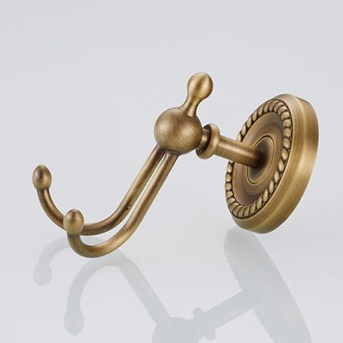 Antique Bronze Robe Hooks for Bathroom Towel Hook Storage Hook Wall Mounted - color: Towel Hook