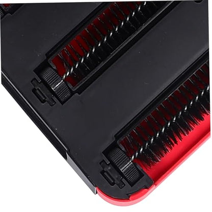STOBAZA Carpet Sweeper for Pet Hair and Debris Removal Manual Non-Electric with Ergonomic Handle Efficient Multi-Surface Cleaning Tool for Home and Office