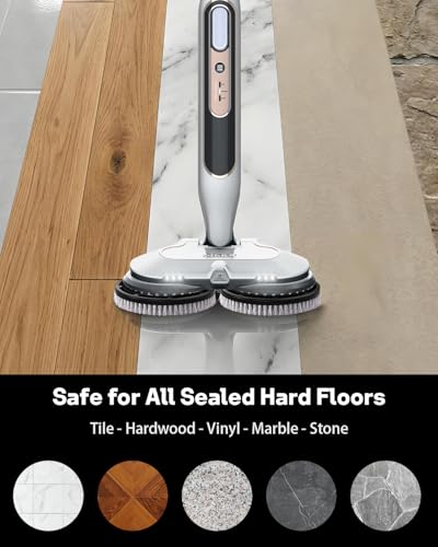 Leemone Steam & Scrub Mop Replacement Pads Kit for Shark S8001 S8201 S8002BRN S7001 S7201, Heavy Duty Scrub & Daily Clean Bundle, Washable Reusable (4 Brush Heads + 8 Microfiber Pads Refills) - color: S7000 (4+8)