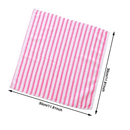 Microfiber Cleaning Cloth,Pack of 5,11.8"x11.8",Highly Absorbent Ultra Soft Kitchen Towels Set,Streak-Free Reusable Lint-Free Cleaning Towels,Cleaning Rags for Home Car Window Kitchen - color: B-colorful