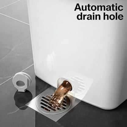 Spin Mop and Bucket Set - 360 Degree Microfiber Mop with Hands Free Wringer System, Multi Surface Floor Cleaning Mop for Hardwood, Tile, and Vinyl Floors - color: White
