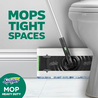 Swiffer Heavy Duty Mop Wet Multi-Surface Cloth Refills for Floor Mopping and Cleaning, Outdoor Window Fresh Scent, 20 count