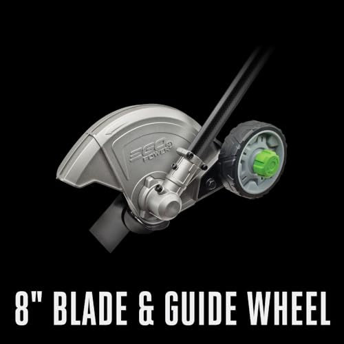 EGO Power+ 8" Carbon Fiber Edger Atttachment for Cordless Electric Multi-Head System Power Head - EA0820 - size: Carbon Fiber Edger Attachment, style: Attachment