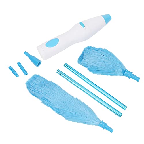 Acouto 180 Bendable Electric Duster Window Blinds Furniture Cleaning Tool Electric Duster for Home Cleaning Dusters Spin Battery Operated Electrical that Runs by Batteries