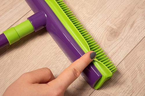 York Fitness Rubber Broom with Telescopic Handle York Prestige, zzzz-s, Multicolor