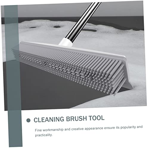 Carpet Rake to Fluff Carpet Pet Hair Remover Brush Dual Use Cleaning Brush