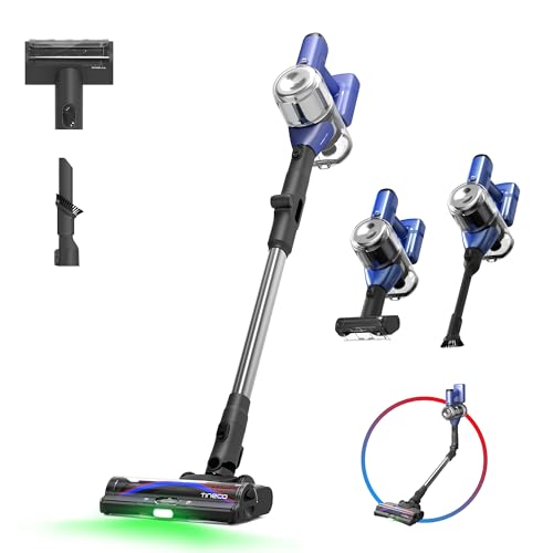 Tineco Pure ONE S50 Pro Cordless Vacuum, 200AW Suction, 95Min Runtime, Anti-Tangle Brush, 120° Green Light, Easily Tackles Large Debris, Stick Vacuum Cleaner for Pet Hair, Carpet & Hard Floor - size: S Series-S50 Pro