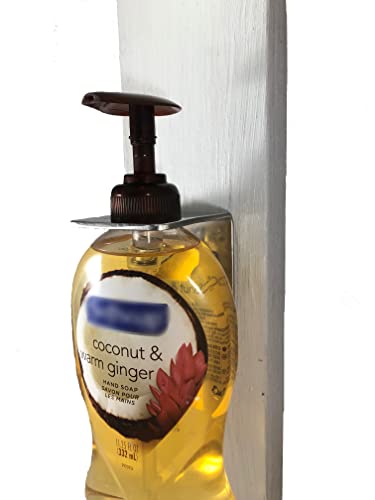 Wall Mounted Soap Bottle Holder for Soap, Shampoo, Conditioner, or Lotion Bottles (1-1/8" Hole)