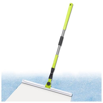 Silicone Broom, with 51 Long Handle Squeegee Broom for Floor, Squeegee Broom for Floor Pet Hair Cleans Glass,Fine Dust,Hair,Liquids,Large:50×130cm - size: Large:50×130cm