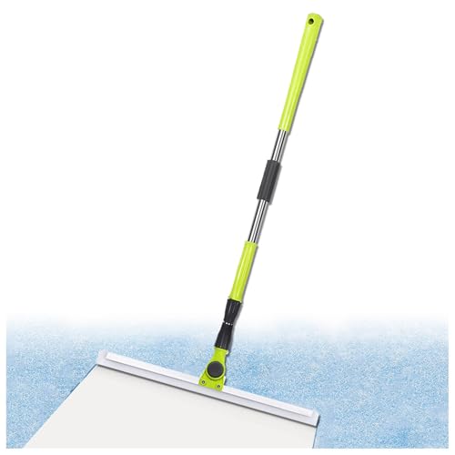 Silicone Broom, with 51 Long Handle Squeegee Broom for Floor, Squeegee Broom for Floor Pet Hair Cleans Glass,Fine Dust,Hair,Liquids,Large:50×130cm - size: Large:50×130cm