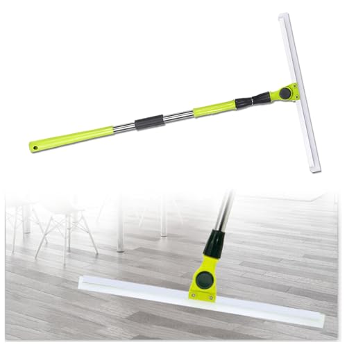 Rubber Broom for Pet Hair Hardwood Floor, with 51 Long Handle Silicon Broom, Squeegee Mop for Floor Cleans Glass,Fine Dust,Hair,Liquids,Large:50×130cm - size: Large:50×130cm