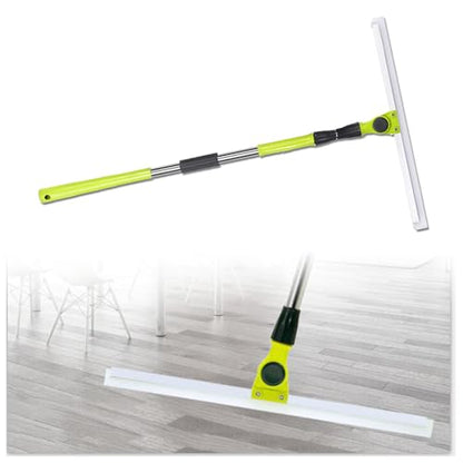 Rubber Broom for Pet Hair Hardwood Floor, with 51 Long Handle Silicon Broom, Squeegee Mop for Floor Cleans Glass,Fine Dust,Hair,Liquids,Large:50×130cm - size: Large:50×130cm
