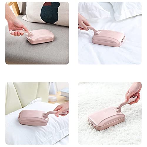 Carpet Cleaner Brush Sweeper Dirt Handheld Sofa Bed Pet Hair Debris Dirt Fur Roller Brush Household Cleaning Tool