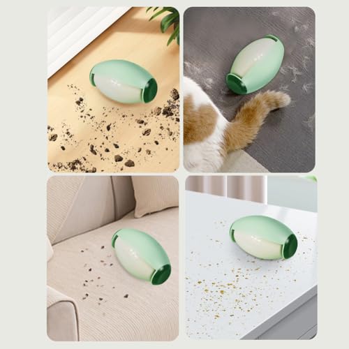 Reusable Lint Roller Upholstery,Dust Lint Remover for Clothing Washable & EfficientSticky for Life & Multi-Purpose Pet Hair (2 Green) - color: 2 Green