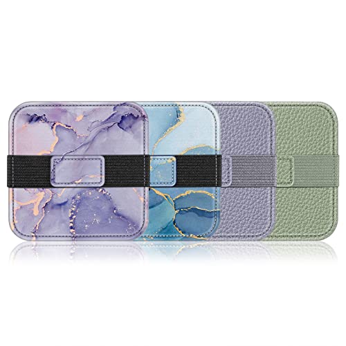 Fintie Screen Cleaning Pad, [4 Pack] Soft Cloth Wipes Screen Cleaner with Elastic Strap for iPad, iPhone, MacBook, Tablets, Laptop (Marble) - color: Marble