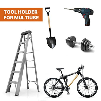 FLEXI RODS Garage Storage Garage Organizer Trimmer Rack Garden Power Tool Hanger for Grass Trimmer, Hedge Trimmer, Garages Wall, Garag Trimmer, Garden Tools, 3 Pack - size: Garage Organizer - 3 Brackets