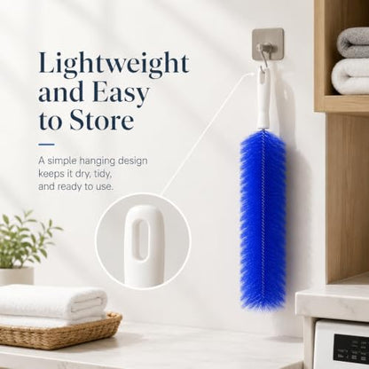 90° Flexible Ceiling & Fan Dust Magnet, Bendable Microfiber Head, Fan Cleaning Brush, Washable Dusters for Cleaning Fans, Blinds, Dryer Vents (2, Mixed Colors) - color: Mixed Colors
