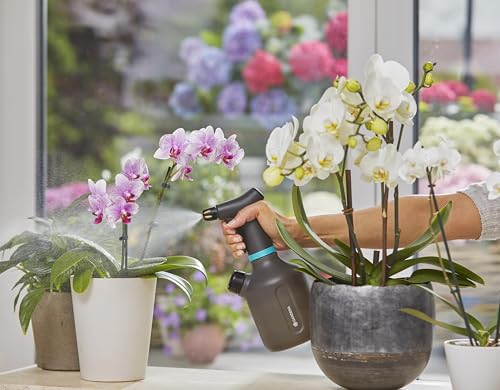 GARDENA 360 Misting Spray, Brass Nozzle, Switchable Spray Type - Ideal for Gardening