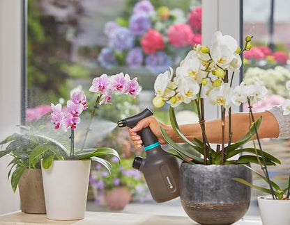 GARDENA 360 Misting Spray, Brass Nozzle, Switchable Spray Type - Ideal for Gardening