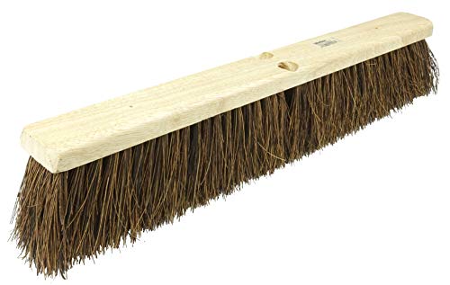 Weiler 42022 18" Block Size, Palmyra Fill, Garage Brush With Wet Or Dry Sweeping - size: 18" Brush, style: Palmyra