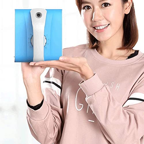 Double Side Magnetic Window Cleaner, Ultra-Strong Both Side Glass Wiper Surface Magnetic Cleaning Tool with Ergonomic Handle for Glazed Windows